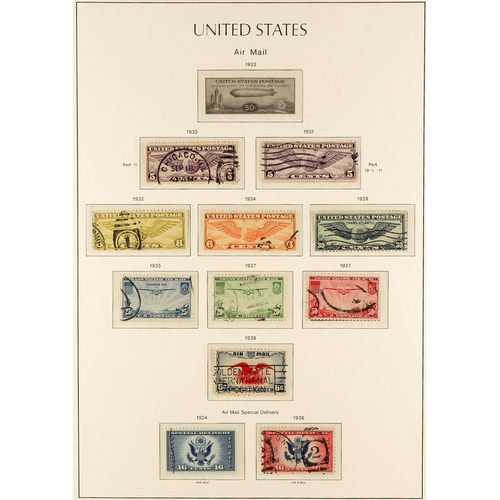 1325 - UNITED STATES 1861 - 1985 COLLECTION IN 7 LIGHTHOUSE ALBUMS of mint and used stamps, well-filled fro... 