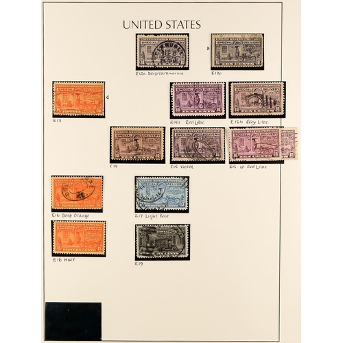 1325 - UNITED STATES 1861 - 1985 COLLECTION IN 7 LIGHTHOUSE ALBUMS of mint and used stamps, well-filled fro... 