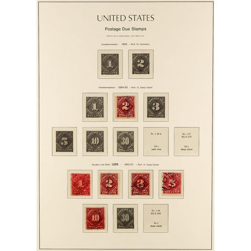 1325 - UNITED STATES 1861 - 1985 COLLECTION IN 7 LIGHTHOUSE ALBUMS of mint and used stamps, well-filled fro... 