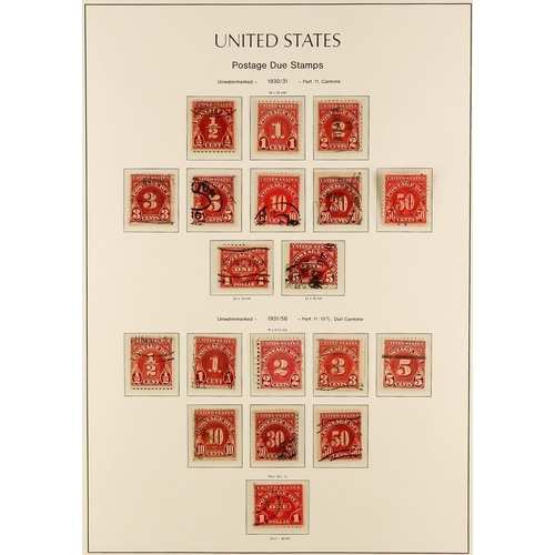 1325 - UNITED STATES 1861 - 1985 COLLECTION IN 7 LIGHTHOUSE ALBUMS of mint and used stamps, well-filled fro... 