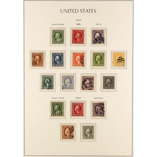 1325 - UNITED STATES 1861 - 1985 COLLECTION IN 7 LIGHTHOUSE ALBUMS of mint and used stamps, well-filled fro... 