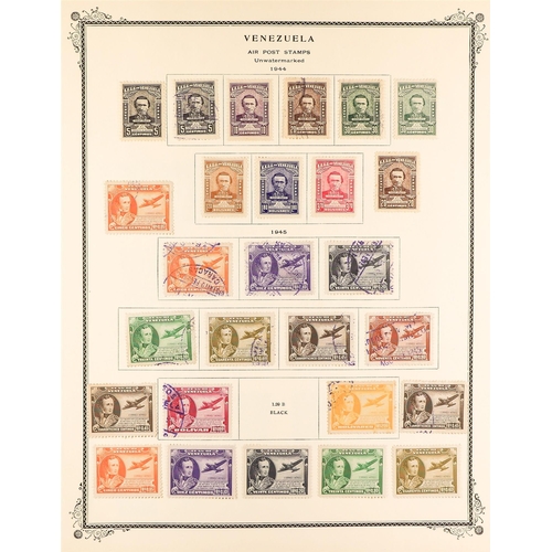 1338 - VENEZUELA 1930 - 1970 AIR POST STAMPS mint and used collection on album pages, note 1930 set, 1940-4... 