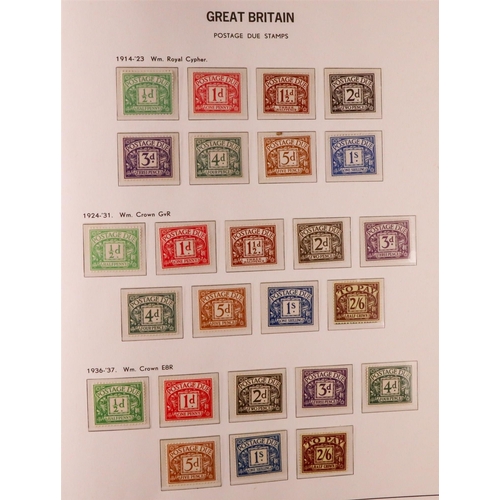 1343 - GREAT BRITAIN 1840 - 1985 COLLECTION OF MINT STAMPS IN 3 ALBUMS. An impressive collection in 3 well-... 