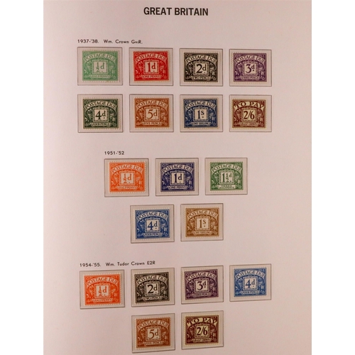 1343 - GREAT BRITAIN 1840 - 1985 COLLECTION OF MINT STAMPS IN 3 ALBUMS. An impressive collection in 3 well-... 