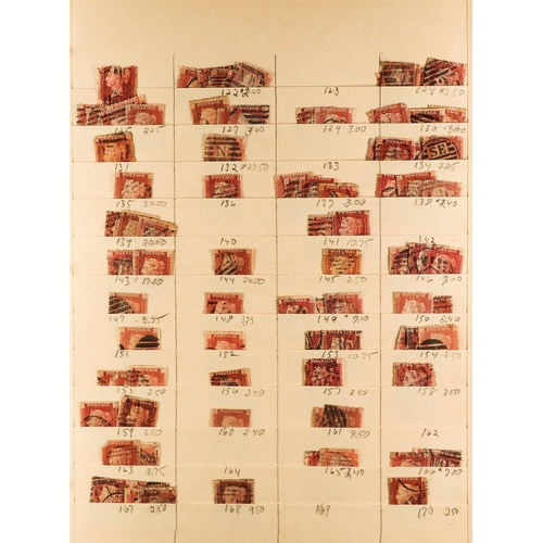 1350 - GREAT BRITAIN CARTON with stamps of all reigns in 7 stock books. Note stock and collections of mint ... 