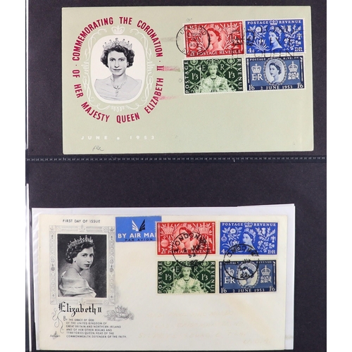 1352 - GREAT BRITAIN 1840-2007 COVERS COLLECTION in seven albums, includes mainly various Definitive issues... 