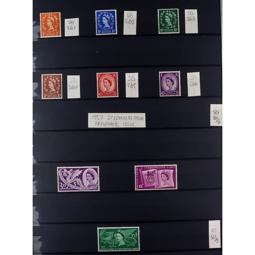 1353 - GREAT BRITAIN 1924-1970 COMPREHENSIVE NEVER HINGED MINT COLLECTION includes 1934-36 & 1937-47 sets, ... 