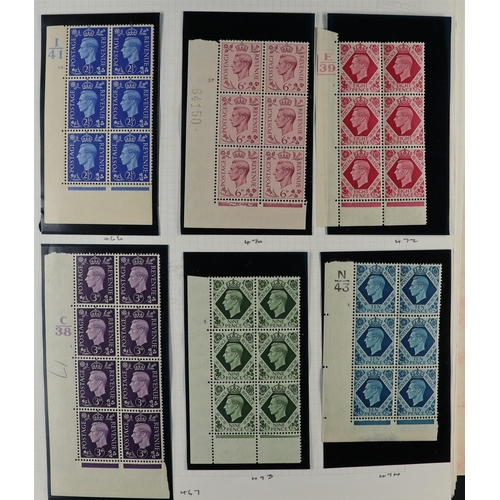 1357 - GREAT BRITAIN 1883-1970 MINT COLLECTION in hingeless mounts in album, includes 1883-84 2s6d, 1929 £1... 