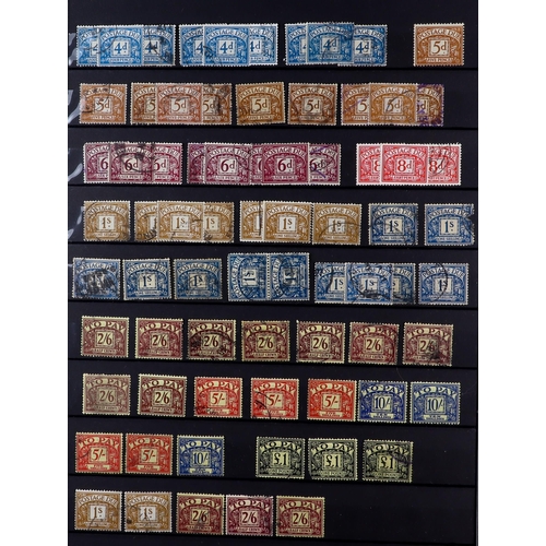 1361 - GREAT BRITAIN 1900's-2000's LARGE ACCUMULATION in about 40 stockbooks & albums, some mint/nhm but mo... 