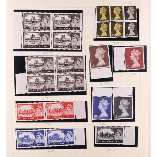 1373 - GREAT BRITAIN 1936-1973 COLLECTION in album, mint (some never hinged) & used, includes various water... 