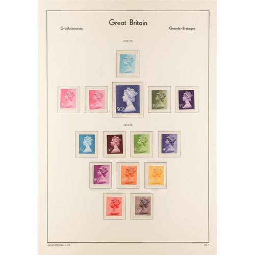 1375 - GREAT BRITAIN 1854 - 1979 COLLECTION of chiefly earlier used & later mint / never hinged mint in hin... 