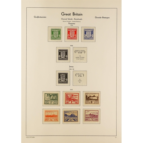 1375 - GREAT BRITAIN 1854 - 1979 COLLECTION of chiefly earlier used & later mint / never hinged mint in hin... 