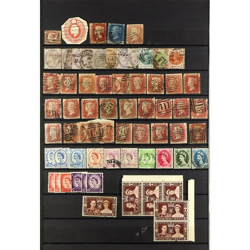 1380 - GREAT BRITAIN ESTATE BALANCE IN BOX with all periods, mostly used, but mint seen from the 1930's onw... 