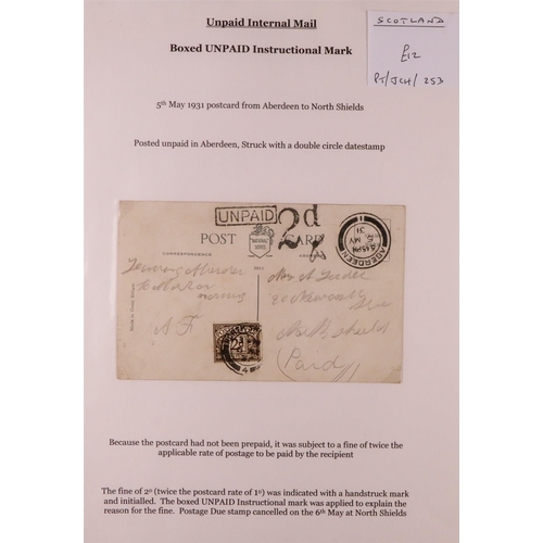 1396 - GB. COVERS & POSTAL HISTORY 1792 - 1946 COLLECTION of 22 covers & 8 fragments, includes 1797 with fa... 