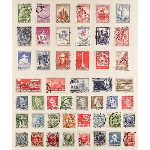 142 - EUROPEAN IN BOX with extensive mint & used ranges on well-filled album pages, sorted from Austria, B... 