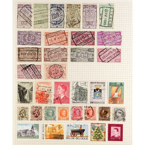 142 - EUROPEAN IN BOX with extensive mint & used ranges on well-filled album pages, sorted from Austria, B... 