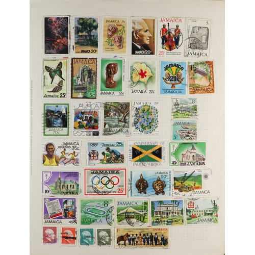 143 - FOUR CARTONS Includes world collection in two albums, Great Britain shoebox of used stamps, first da... 