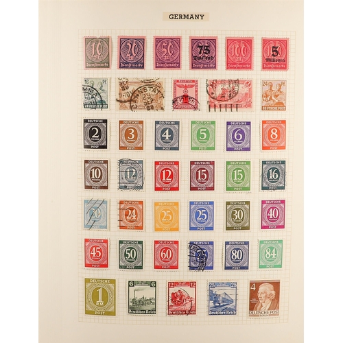 151 - 'G' COUNTRIES COLLECTION of mint and used stamps from Germany to Grenad in album includes German sta... 