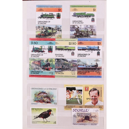 156 - SMALL COLLECTOR'S ESTATE in two cartons, includes Br Commonwealth 1977-84 fdc's collection in three ... 