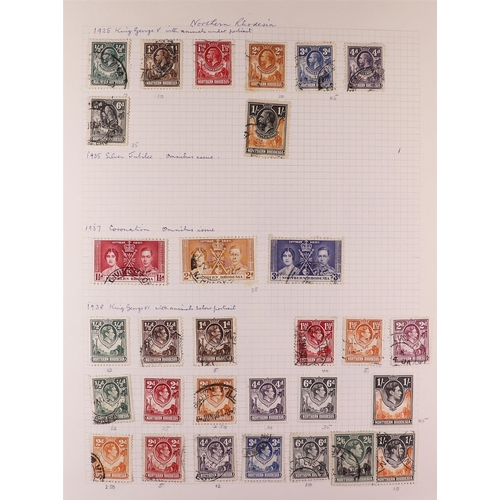 157 - BRITISH COMMONWEALTH COLLECTION Late 19th Century to 2000's mostly used stamps in eleven albums, inc... 