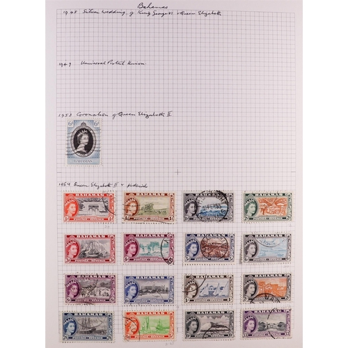 157 - BRITISH COMMONWEALTH COLLECTION Late 19th Century to 2000's mostly used stamps in eleven albums, inc... 