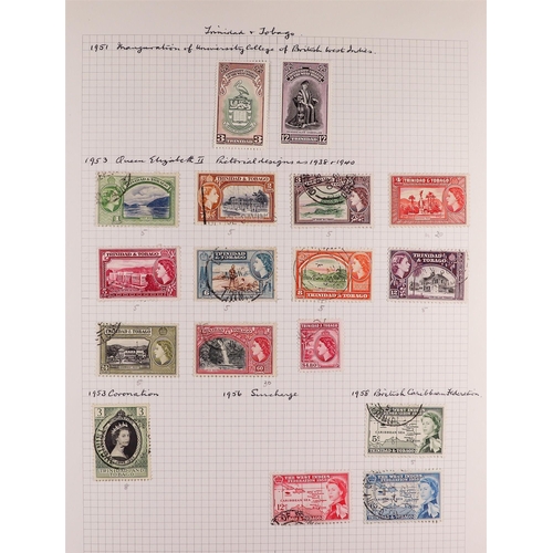 157 - BRITISH COMMONWEALTH COLLECTION Late 19th Century to 2000's mostly used stamps in eleven albums, inc... 