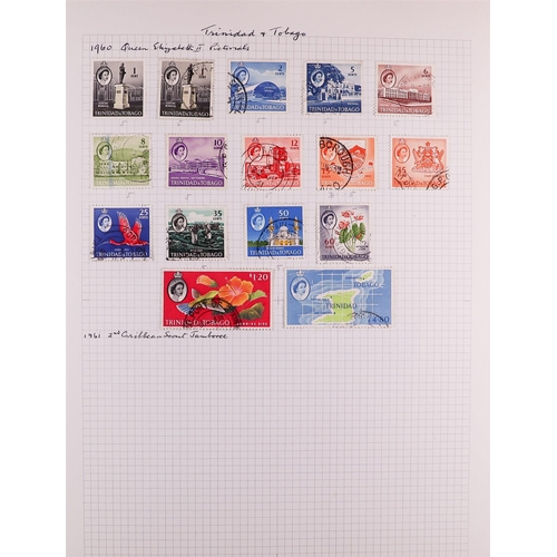 157 - BRITISH COMMONWEALTH COLLECTION Late 19th Century to 2000's mostly used stamps in eleven albums, inc... 