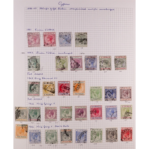 157 - BRITISH COMMONWEALTH COLLECTION Late 19th Century to 2000's mostly used stamps in eleven albums, inc... 