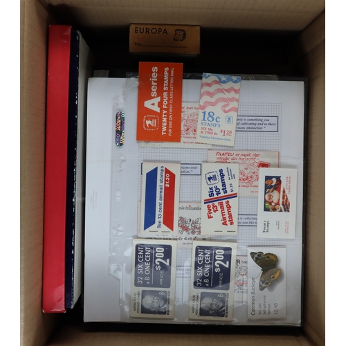 158 - STAMP BOOKLETS. A box contains French Red Cross booklets complete (apart from 1963) from 1954 to 198... 