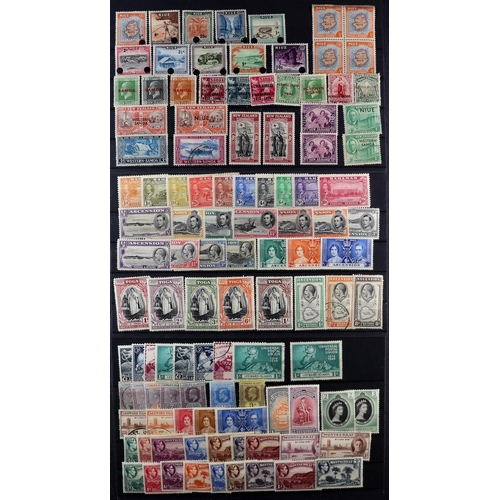 162 - BRITISH COMMONWEALTH Mostly 19th Century to 1960's messy mint & used ranges on various pages. Mixed ... 