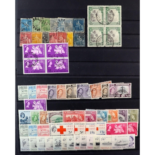 162 - BRITISH COMMONWEALTH Mostly 19th Century to 1960's messy mint & used ranges on various pages. Mixed ... 