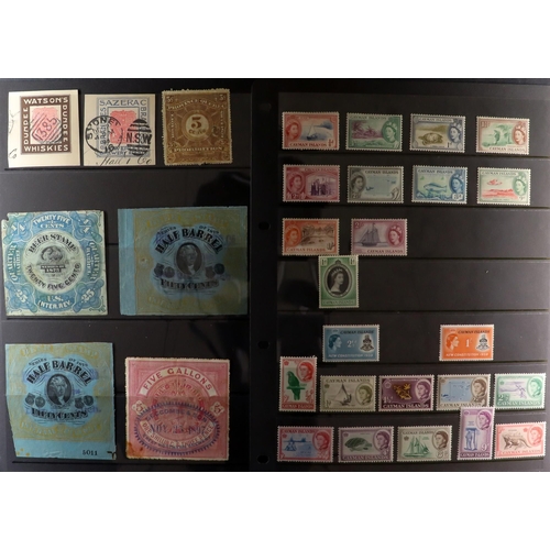 162 - BRITISH COMMONWEALTH Mostly 19th Century to 1960's messy mint & used ranges on various pages. Mixed ... 