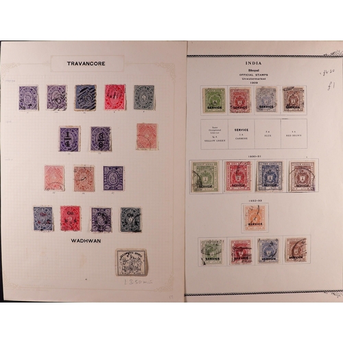 162 - BRITISH COMMONWEALTH Mostly 19th Century to 1960's messy mint & used ranges on various pages. Mixed ... 