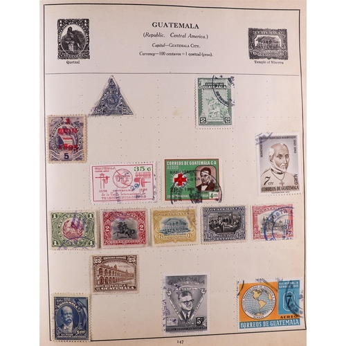 163 - CENTURION ALBUM Late 19th Century to 1960's mint & used world collection, includes Czechoslovakia 19... 