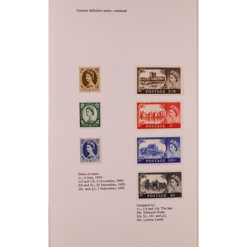 1679 - GB.ELIZABETH II 1965 DELEGATES STAMP HANDBOOK. 1965 ITU Montreux presentation handbook / album conta... 