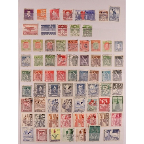 169 - WORLD USED RANGES MOSTLY COMMONWEALTH Late 19th Century to 1990's used stamps in seventeen stockbook... 