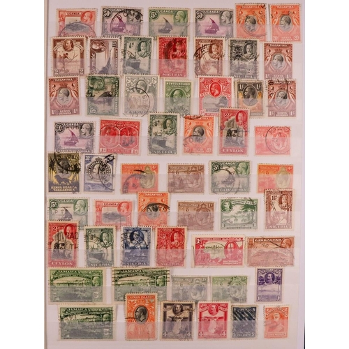 169 - WORLD USED RANGES MOSTLY COMMONWEALTH Late 19th Century to 1990's used stamps in seventeen stockbook... 