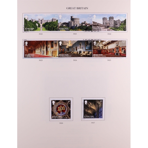 1714 - GB.ELIZABETH II 1971-2019 COMPREHENSIVE USED COLLECTION in eight Windsor albums, seems to be almost ... 