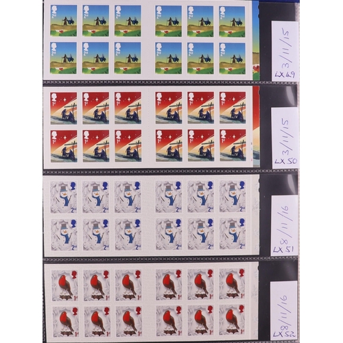 1716 - GB.ELIZABETH II 1971-2023 BOOKLETS Comprehensive all different collection in seven albums, all ident... 