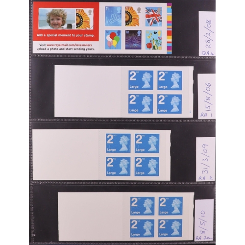 1716 - GB.ELIZABETH II 1971-2023 BOOKLETS Comprehensive all different collection in seven albums, all ident... 