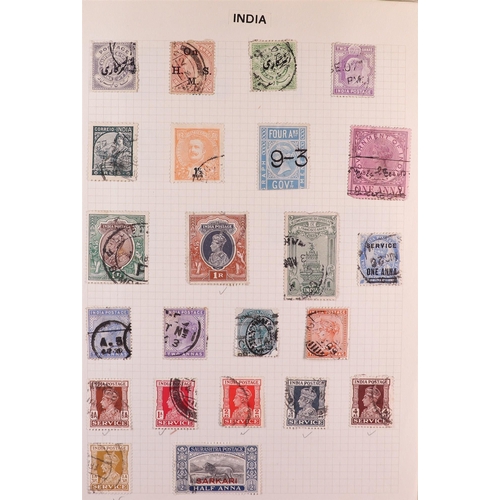 175 - WORLD COLLECTION 19th Century to 1940's mint & used stamps in three small albums, we see Abyssinia t... 