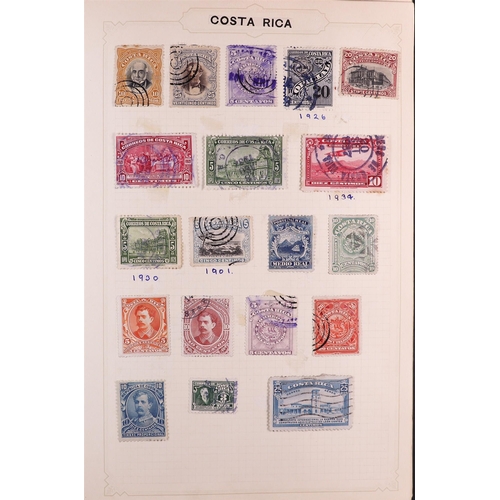 175 - WORLD COLLECTION 19th Century to 1940's mint & used stamps in three small albums, we see Abyssinia t... 