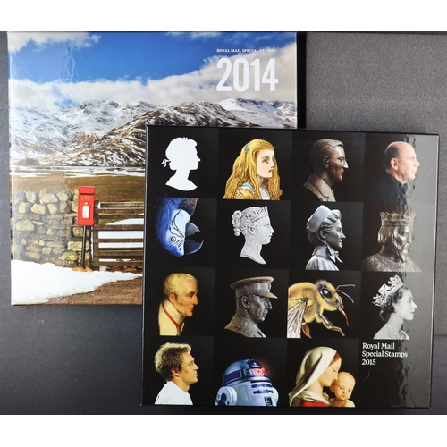 1773 - GB.ELIZABETH II 2012-2019 YEAR BOOKS Complete collection containing never hinged mint issues, face v... 