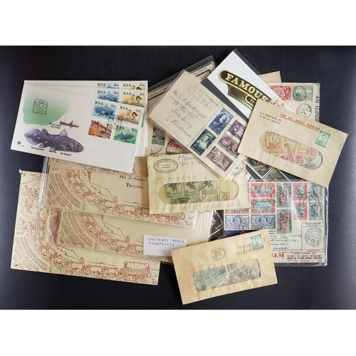 179 - WORLD ACCUMULATION in two cartons, includes mostly used stamps in packets & envelopes, Great Britain... 