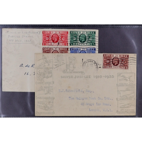 1840 - GB.FIRST DAY COVERS 1902-2000 COLLECTION in sixteen albums, includes better cancels such as 1902 ½d ... 