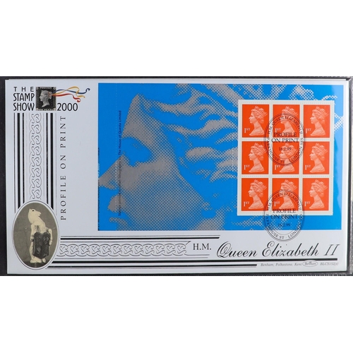 1840 - GB.FIRST DAY COVERS 1902-2000 COLLECTION in sixteen albums, includes better cancels such as 1902 ½d ... 