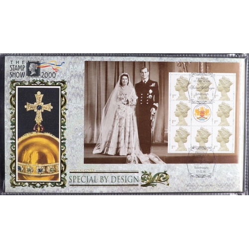 1840 - GB.FIRST DAY COVERS 1902-2000 COLLECTION in sixteen albums, includes better cancels such as 1902 ½d ... 