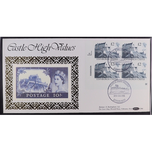 1840 - GB.FIRST DAY COVERS 1902-2000 COLLECTION in sixteen albums, includes better cancels such as 1902 ½d ... 