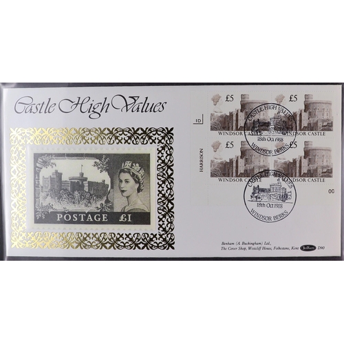 1840 - GB.FIRST DAY COVERS 1902-2000 COLLECTION in sixteen albums, includes better cancels such as 1902 ½d ... 