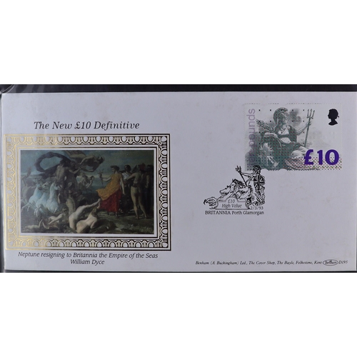 1840 - GB.FIRST DAY COVERS 1902-2000 COLLECTION in sixteen albums, includes better cancels such as 1902 ½d ... 